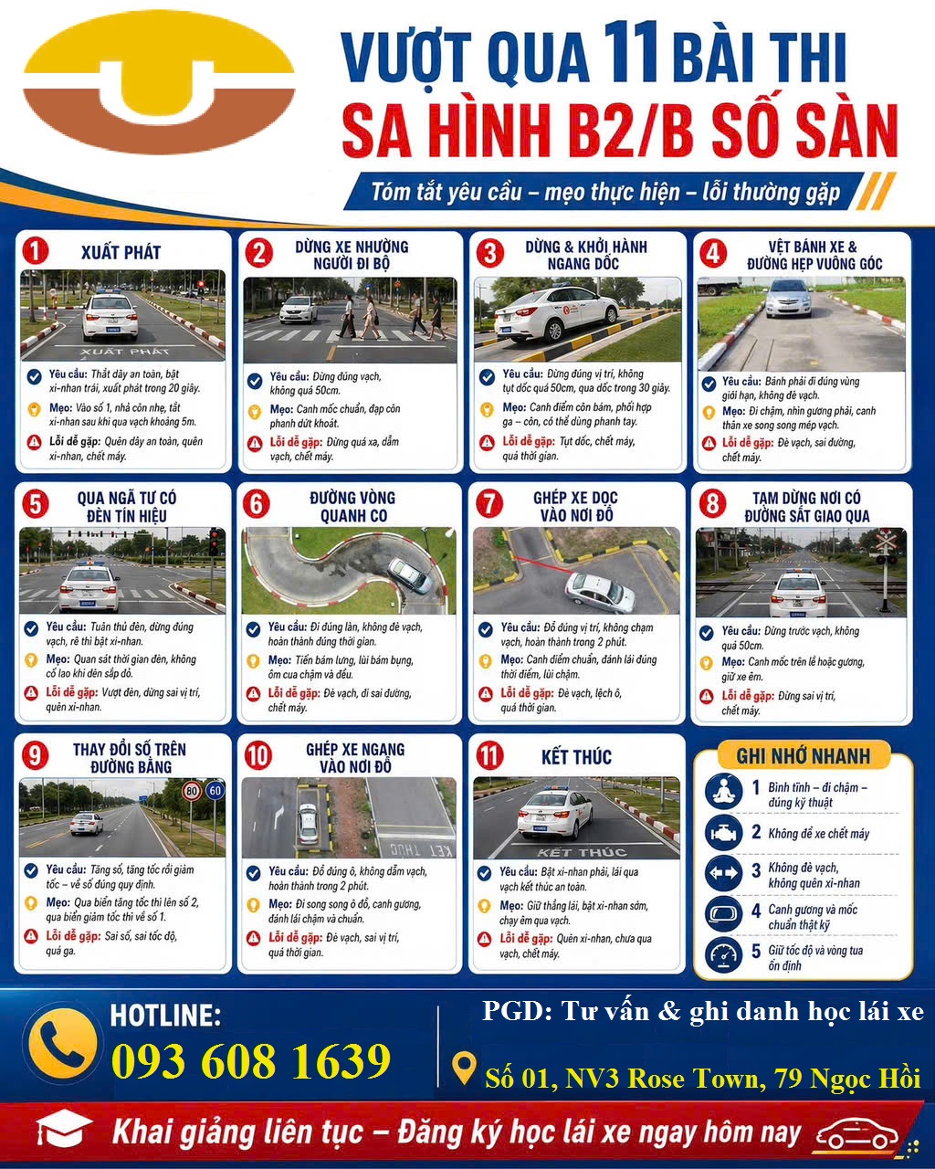 11 bai thi sa hinh hang B